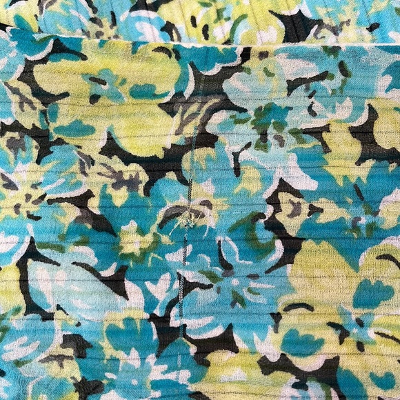 Nine West silk floral skirt, 14 - Picture 7 of 8